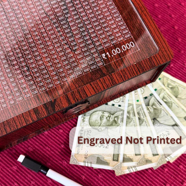 πΈ HANDCRAFTED WOODEN MONEY BANK β ECO-FRIENDLY SAVINGS BOX