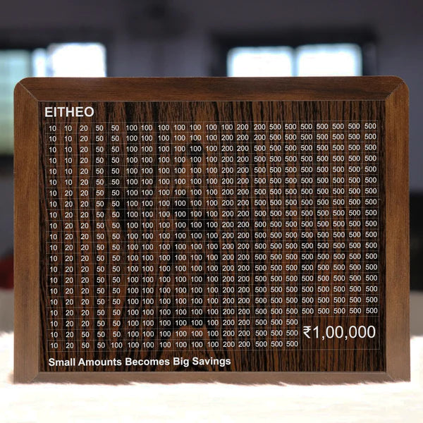 πΈ HANDCRAFTED WOODEN MONEY BANK β ECO-FRIENDLY SAVINGS BOX