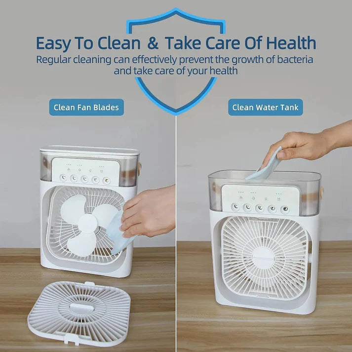 Portable Fan Cooling Mini Air Conditioner Water Air Cooler