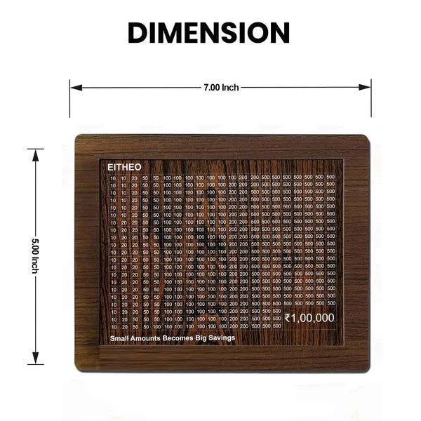 πΈ HANDCRAFTED WOODEN MONEY BANK β ECO-FRIENDLY SAVINGS BOX