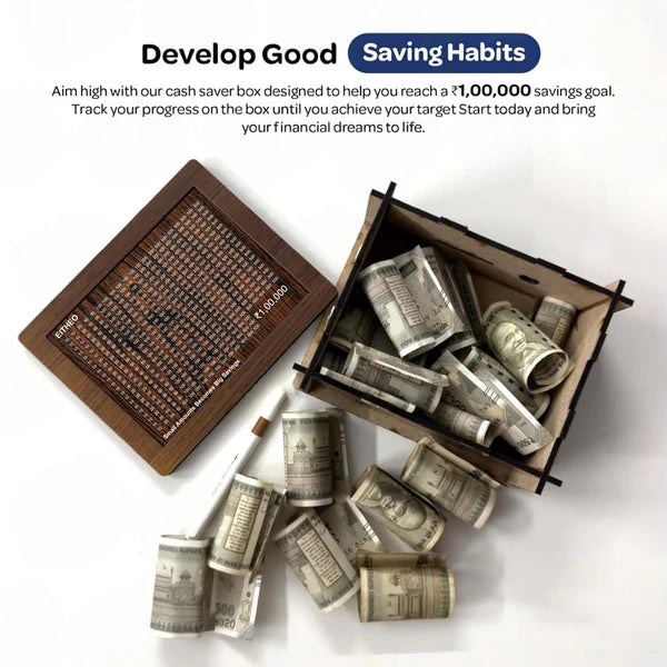 πΈ HANDCRAFTED WOODEN MONEY BANK β ECO-FRIENDLY SAVINGS BOX